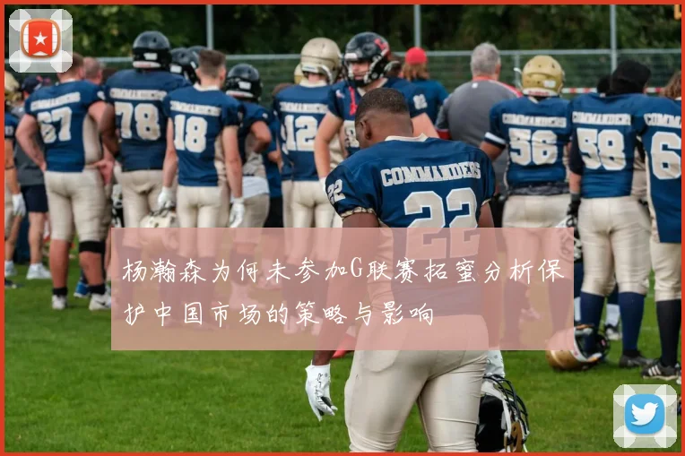 杨瀚森为何未参加G联赛拓蜜分析保护中国市场的策略与影响