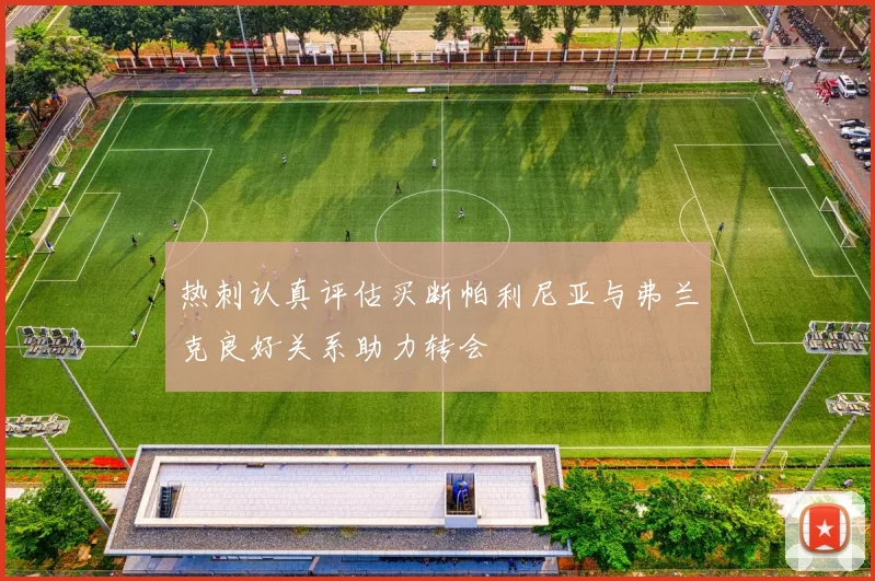 热刺认真评估买断帕利尼亚与弗兰克良好关系助力转会